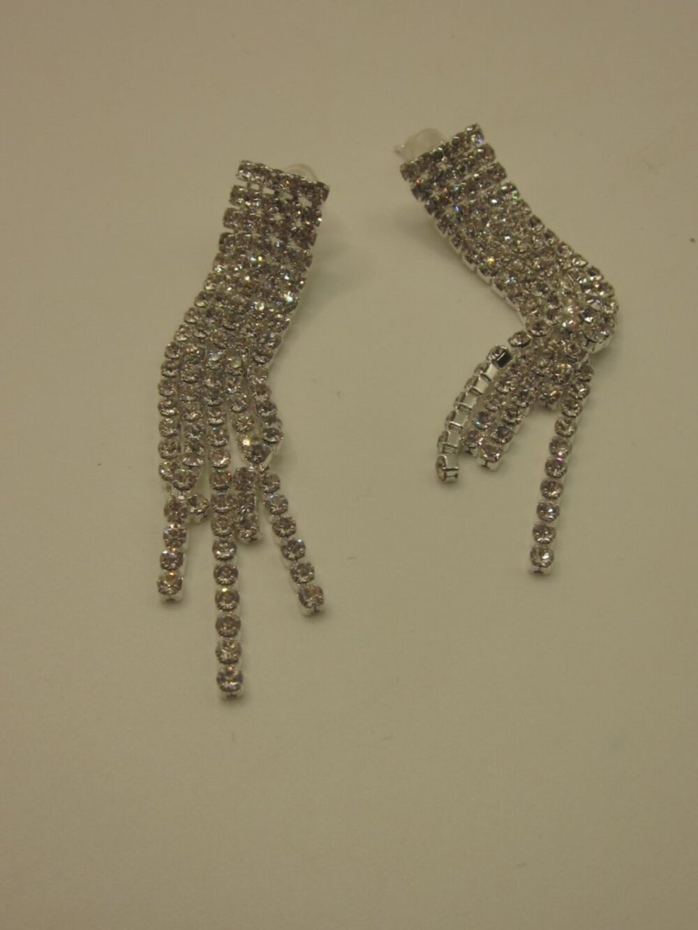 AB Rhinestone Dangle Earring Bundle - Picture 3 of 4